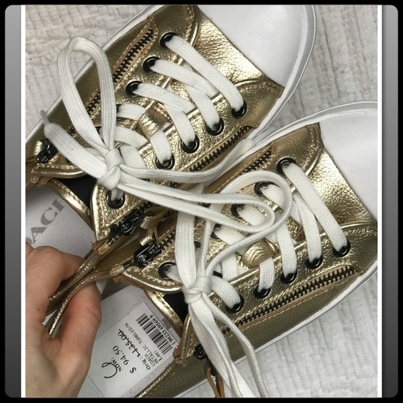 Coach Shoes - Coach Empire zipper sneakers